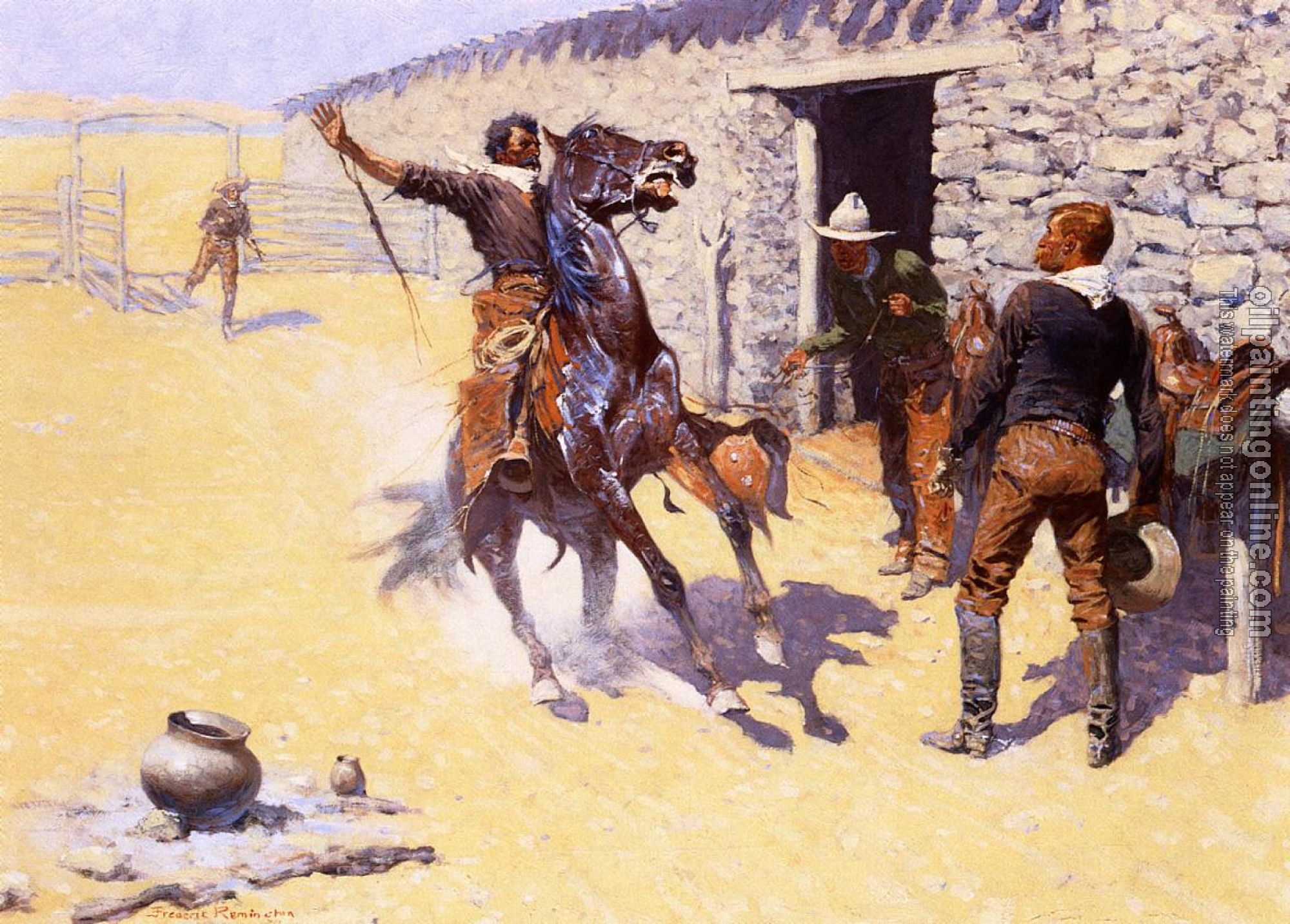 Frederic Remington - The Apaches